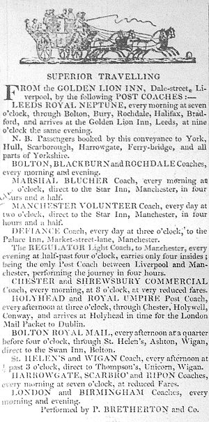 Adverts dated 20th April 1818