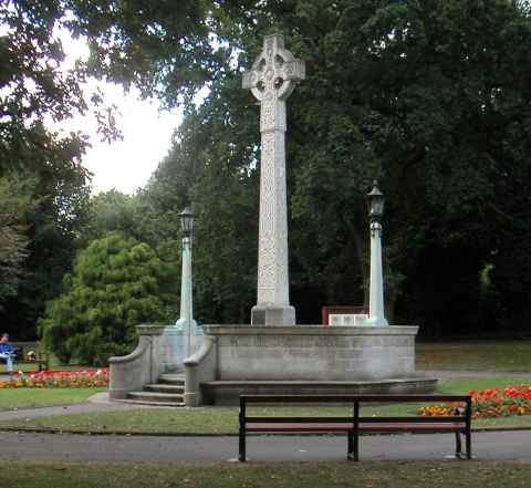 War Memorial, Altrincham, Cheshire.