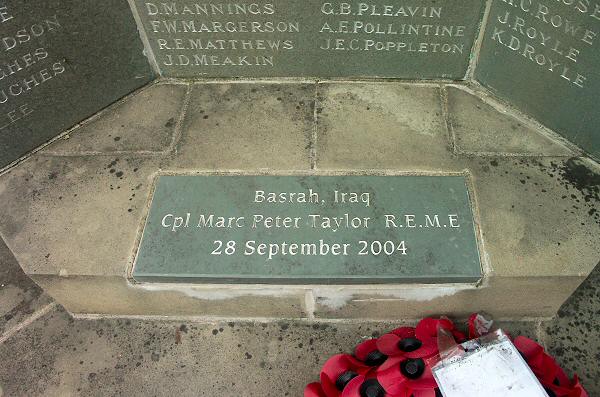 War Memorial, Ellesmere Port Civic Centre.