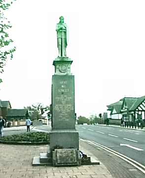 War Memorial, Sale, Cheshire.