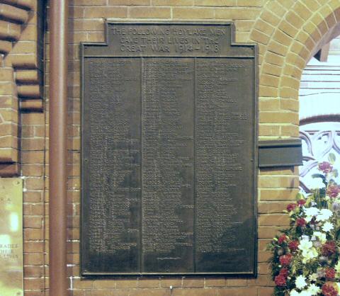 War Memorial, St Hildeburgh, Hoylake, Cheshire.